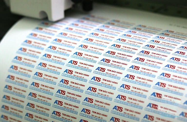 Tem bể in theo yêu cầu