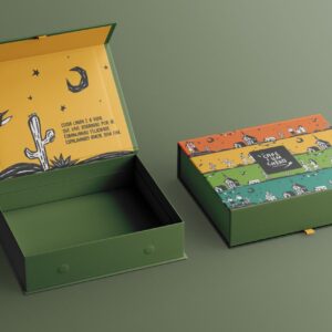 Hộp cứng nắp nam châm