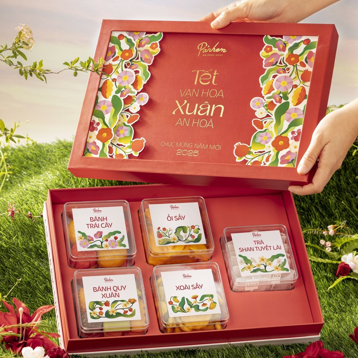 Mẫu hộp quà tết cao cấp