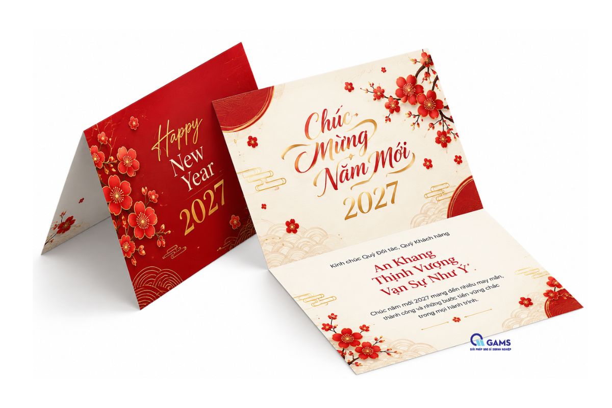 Mẫu thiệp chúc Tết cho công ty