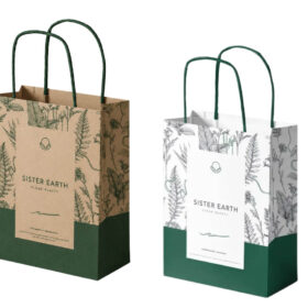 Túi kraft trắng và nâu 150gsm in màu