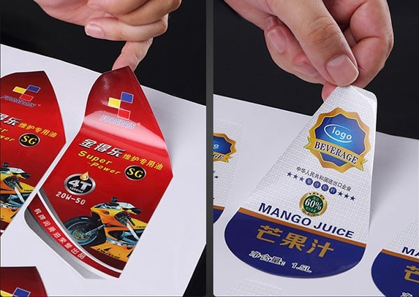 In tem nhãn cắt bế theo yêu cầu