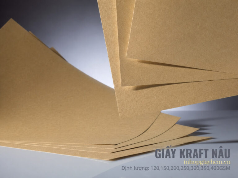 Giấy kraft ứng dụng trong in ấn