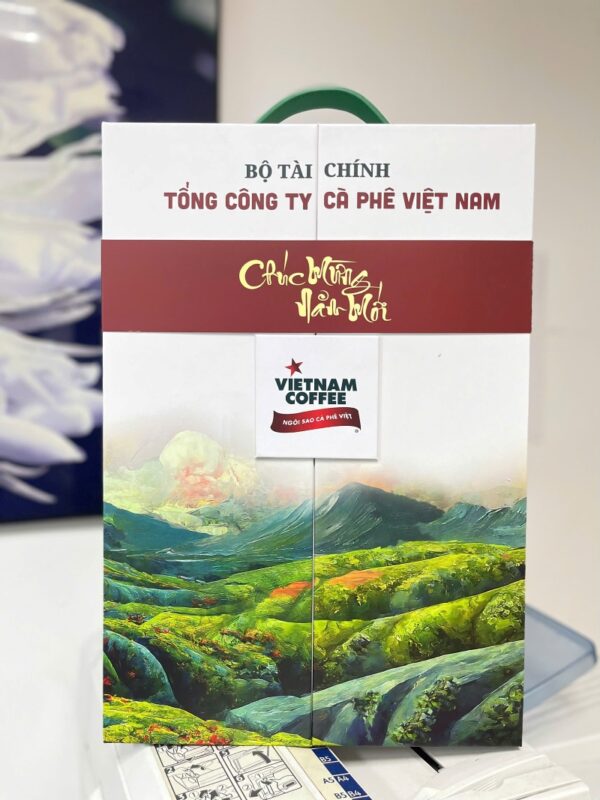 hộp quà nam châm cao cấp vinacafe