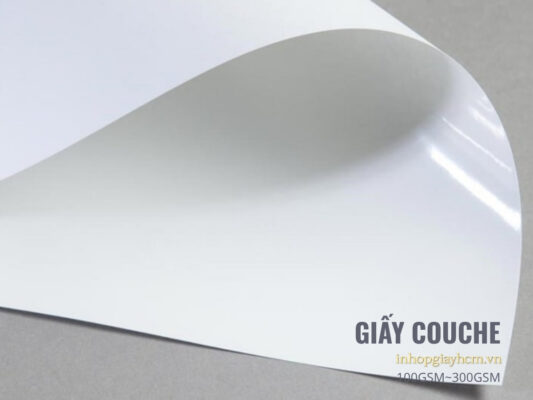 Giấy couche sử dụng trong in ấn bao bì
