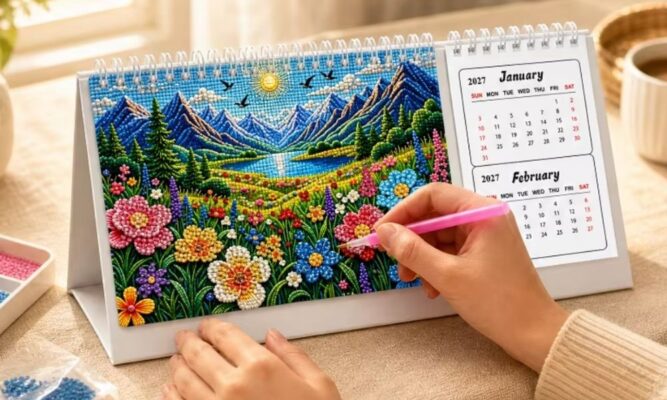 mẫu lịch bàn độc đáo cho doanh nghiệp